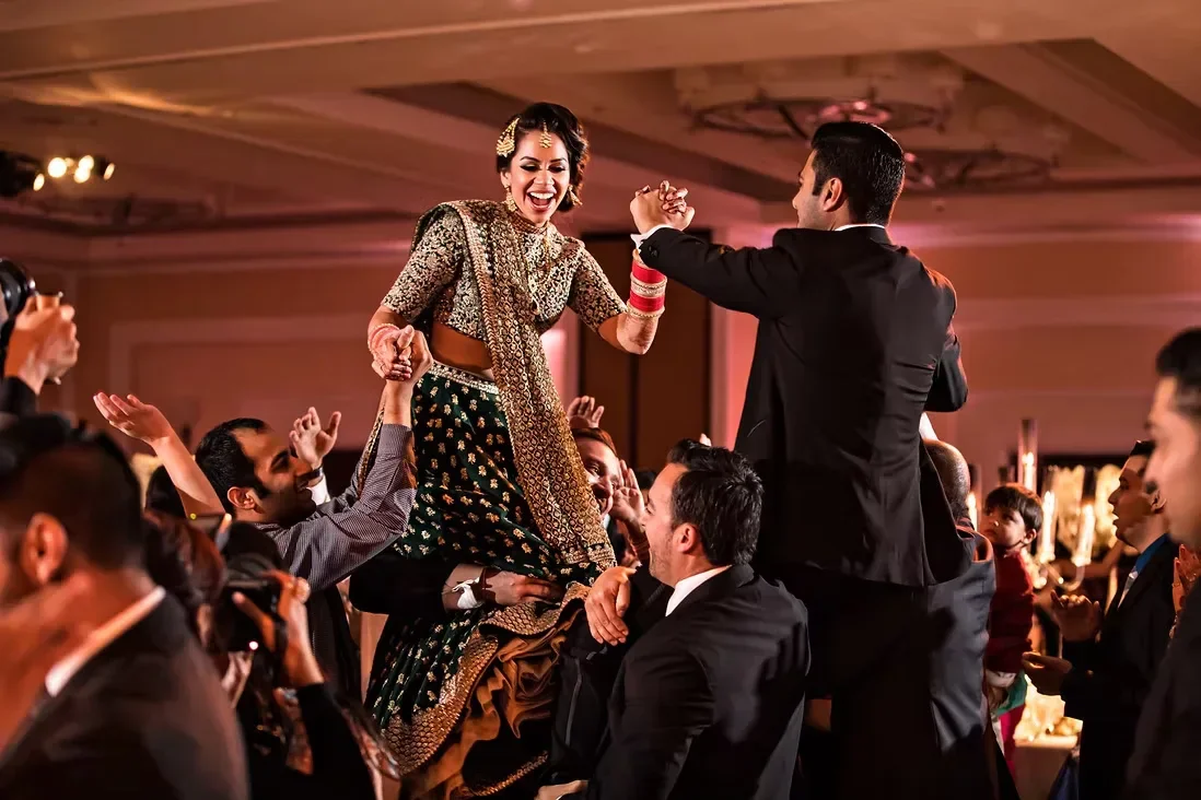 Indian, Pakistani & Punjabi wedding DJ and live dhol in Madison, WI, Baraat and reception entertainment for Indian Pakistani South Asian weddings