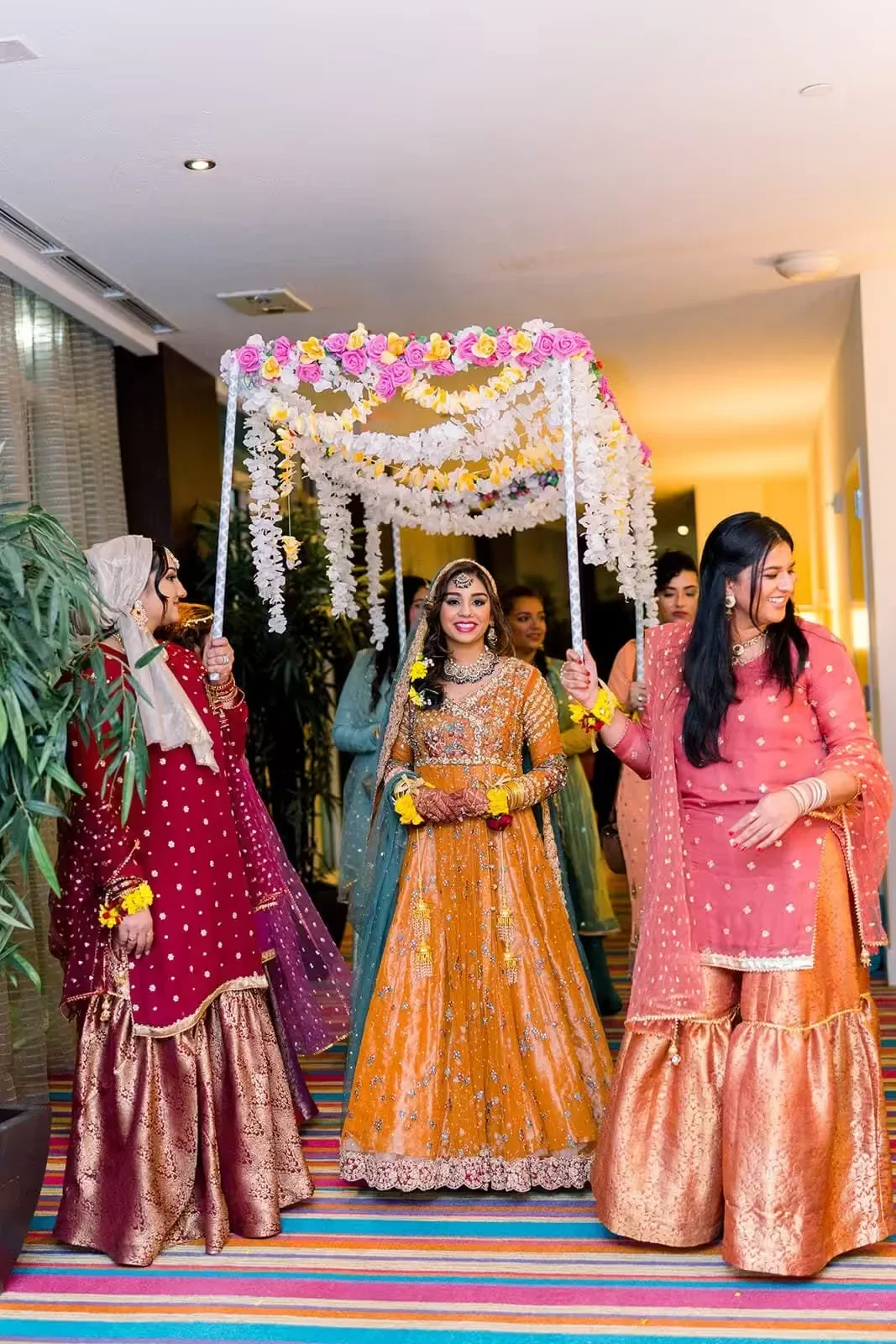 Indian, Pakistani & Punjabi wedding DJ and live dhol in Boulder, CO, Wedding venue lighting design and uplighting ambiance